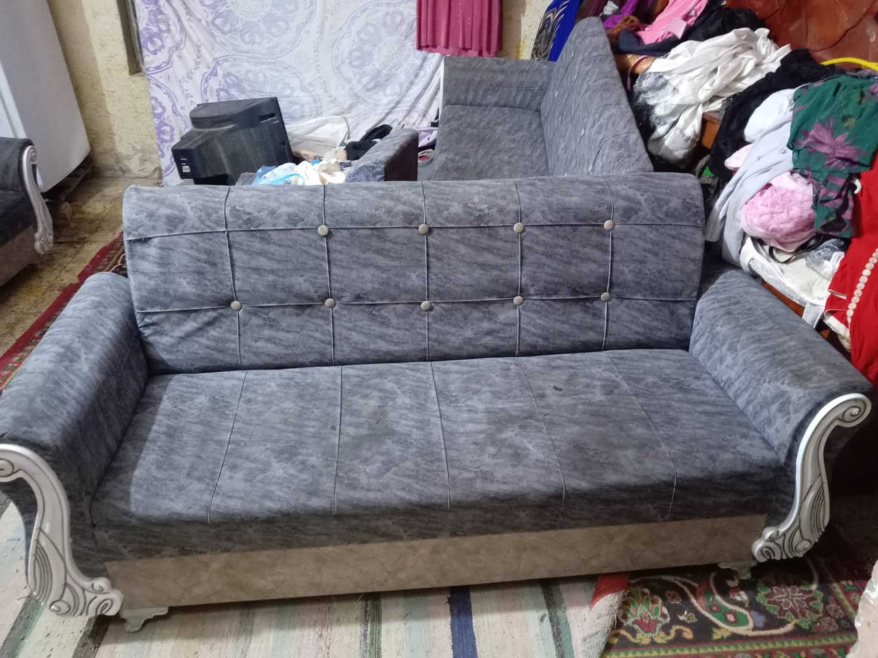 بسم الله الرحمن الرحيم توكلنا على الله تخم ٣ كرويتات ٢ كراسي السعر ١٥٠
كنتور ٥ أبواب السعر ١٥٠ بي مجال
مجمدة حجم وصط السعر ١٧٥ وبي مجال
طبلات خشب السعر ٣٥
كنفيره حجم كبير السعر ٨٥


**إذا كنت صاحب هذا الإعلان وتريد حذفه لأي سبب، رجاءا أرسل رسالة إلى الدعم الفني**