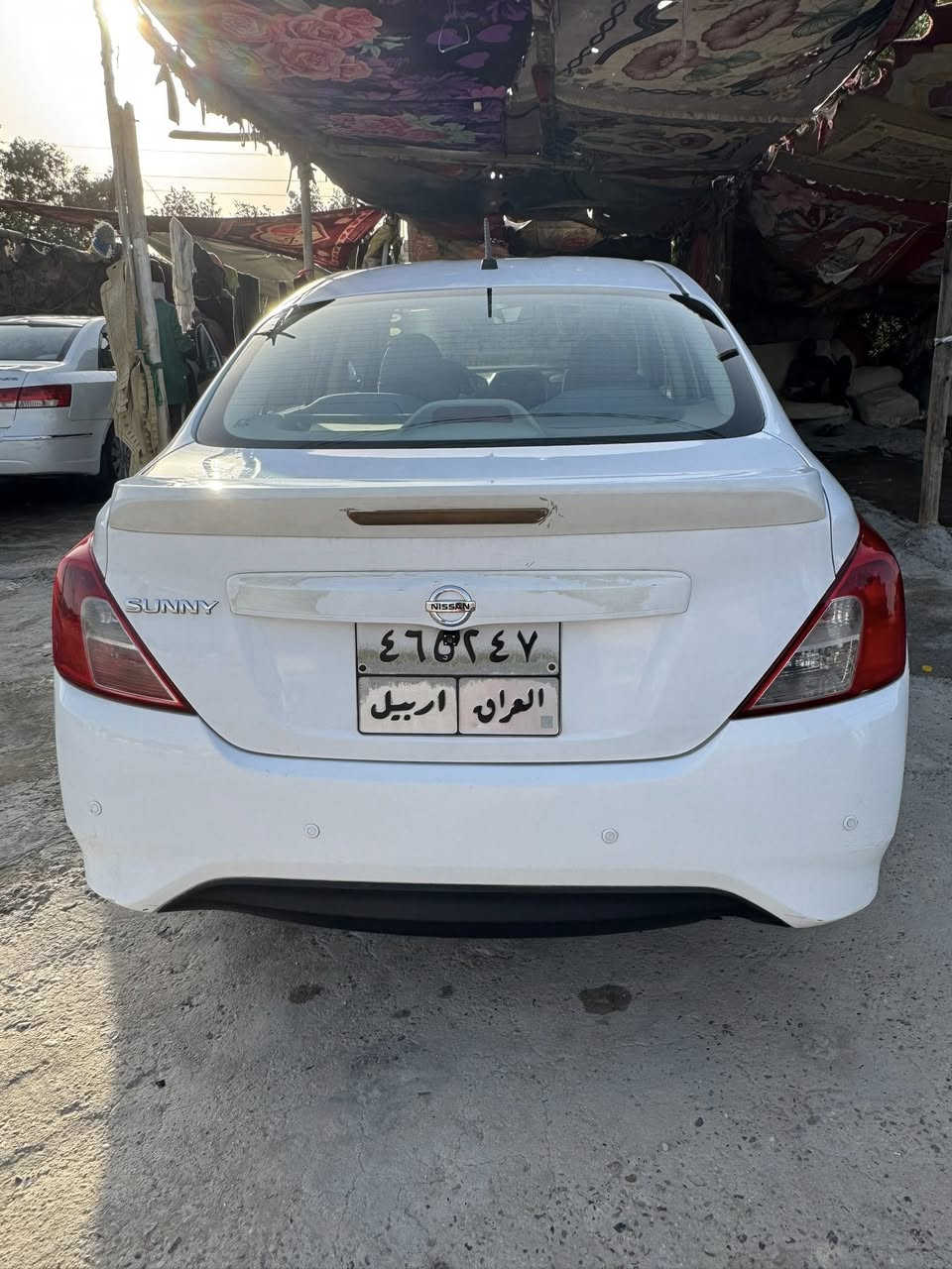 نيسان صني موديل 2019 كفاله من كير ومكينه وصبغ وتبديل بسم شركه عدنان محمد والشركه مطلوبه ضريبه بس وكاله تصير بيها 

السعر 96وبيها مجال 

العنوان النجف 
***********
