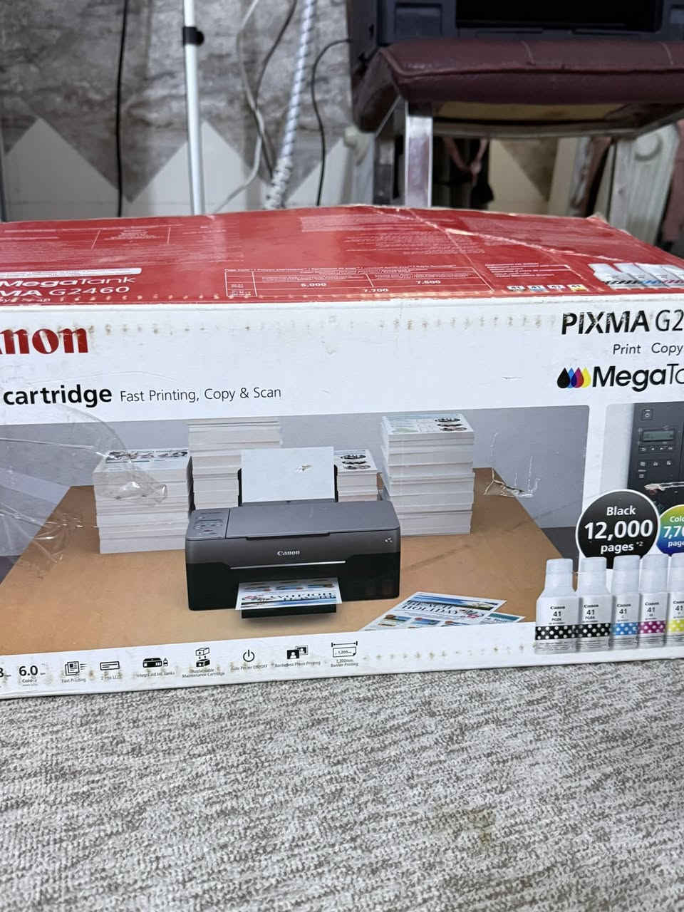 سلام عليكم طابعه استنساخ نضيفه ڪُلش استعمال شي قليل الطابعه ما مفتوحه ولا ملعوب بيه السعر 100 
***********
