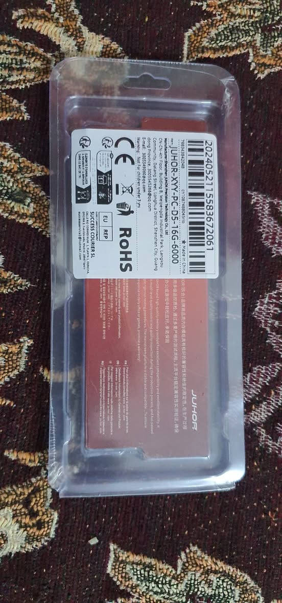 رام ddr5 16 6000
جديد كبس شركة 
السعر 250 الف


**إذا كنت صاحب هذا الإعلان وتريد حذفه لأي سبب، رجاءا أرسل رسالة إلى الدعم الفني**