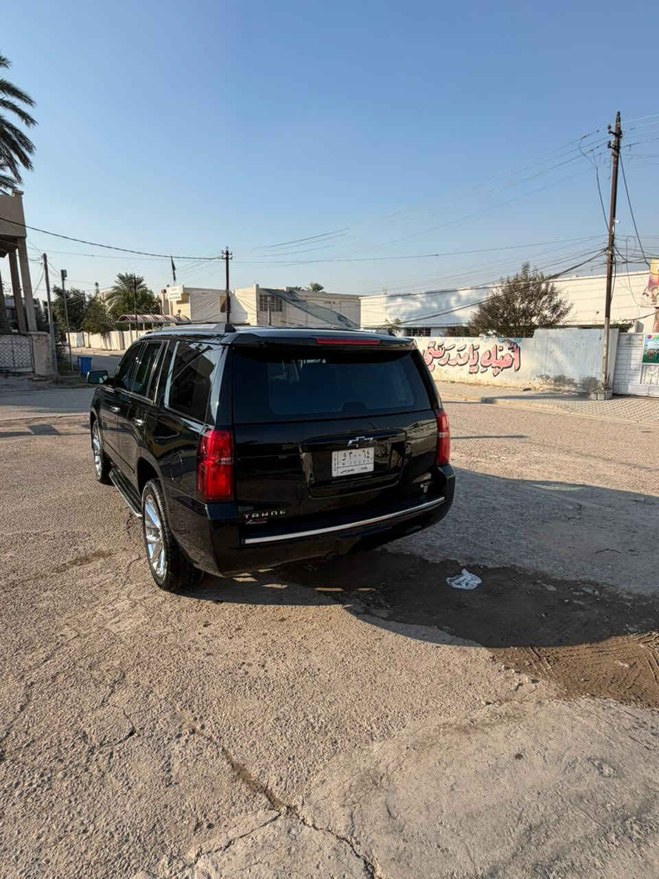 سلام عليكم
للبيع تاهو بريمير ٢٠١٨ خليجي بتره
ماشي ٢٢٦ الف كيلو وقابل للزياده
🟥استخدام شخصي
السياره كفاله عامه ماعدى بارد خفيف بالباب
جدا جدا نظيفة ما ناقصها برغي 
مسويلها ادامه كاملة
مكاني بغداد حي الجامعة
للاستفسار على الرقم التالي /

+964 771 119 1879

(مكلف بالنشر)
