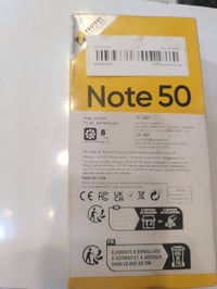 ريلمي نوت ٥٠ • ٦٤ • مفتوحة الكارتونة