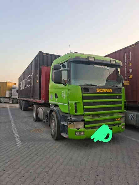 للبيع سكانيه 420 مديل 2001 رقم ربيل  محرك انجكتر  تخم تاير بيها خيط بخار بدون تنقيص  الشاصي قير مكفول بي فطر بس راس  جاهزه للشغل  السعر 70  العنوان البصره قضاء الدير قرب خطوه الامام الكاظم ‏‪‏‪0775 291 8777‬‏ بي وتساب
