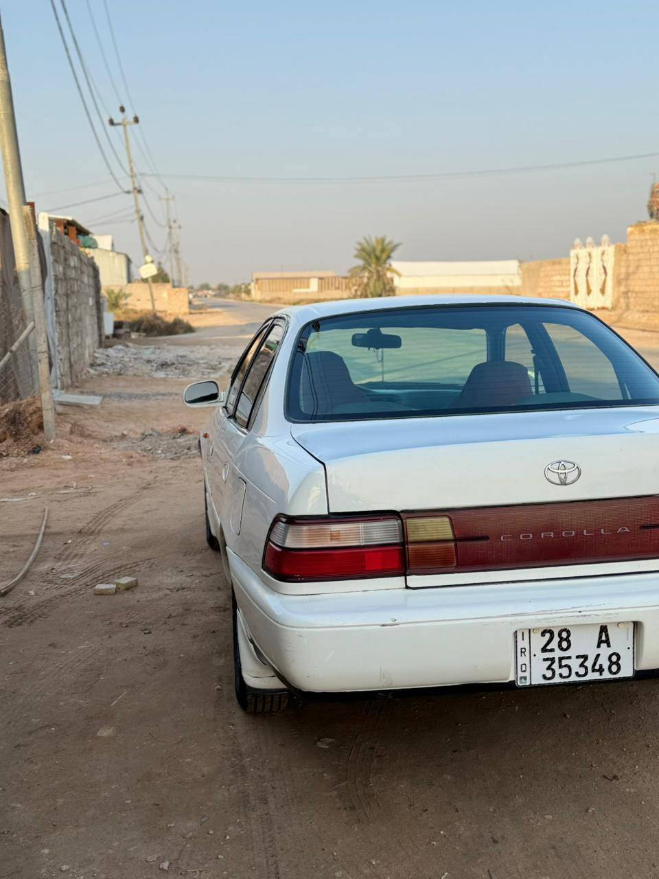 كورلا موديل 93 رقم نجف دولي
السيارة جاهزه من كلشي 
مكينه كير حداديه تخم تاير تبريد شغال 
مكان السيارة نجف مشخاب 
السعر 55 وبيه مجال 
الاستفسار ***********
