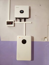 طاقة شمسية • ألواح لونجي • بطارية ليثيوم ١٠كيلو