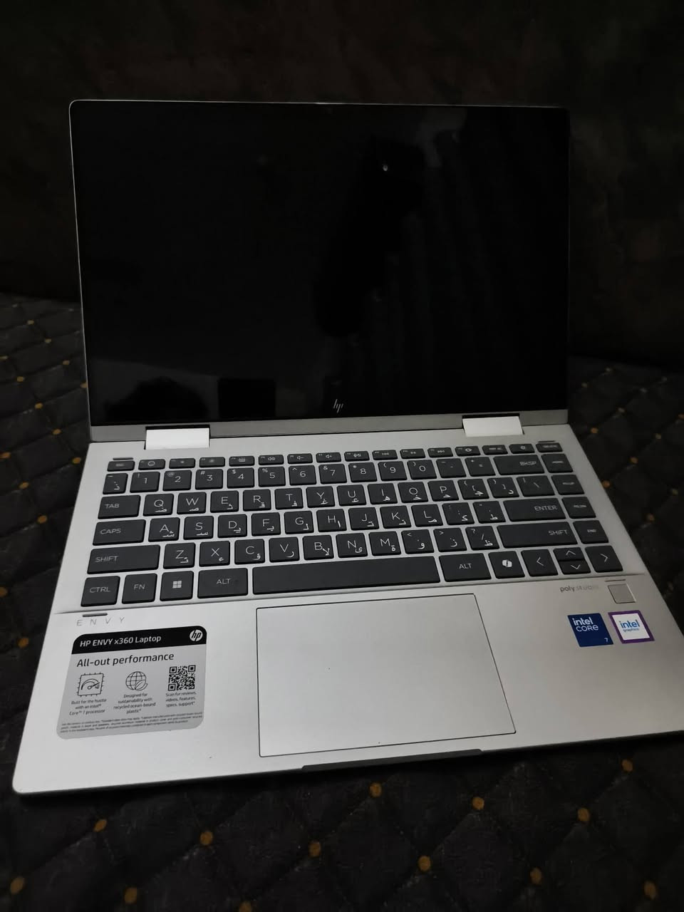 لبيـــع: لابتوب HP ENVY x360 الراقي (لمس + شاشة متحركة) 🌟
لابتوب نظيف جداً وبمواصفات حديثة وقوية، يجمع بين التصميم المعدني الفخم والأداء العالي، مثالي للمهندسين، الطلاب، وأصحاب الأعمال والتصميم.
​🔹 الموديل: HP Envy x360 2-in-1 Laptop 14
🔹 المعالج (Processor): Intel® Core™ 7 150U (أحدث أجيال إنتل المتطورة - جيل 14).
🔹 الذاكرة العشوائية (RAM): 16.0 GB بسرعة ممتازة وسلاسة تامة.
🔹 الهارد (Storage): SSD بسعة 512 GB (المقروء فعلياً 477 GB) فائق السرعة.
🔹 الشاشة: مقاس 14 إنش بدقة عالية، تدعم اللمس (Touch Screen) وتفتر 360 درجة (تتحول تابلت).
🔹 كرت الشاشة: Intel® Graphics.
🔹 النظام: Windows 11 الأصلي.
​📦 الملحقات:
​الشاحنة الأصلية الخاصة بالشركة.
​الكرتونة الأصلية للجهاز.
​📍 المكان: بغداد
💵 السعر: 750 ألف
​📩 للتواصل: خاص أو على رقم الواتساب: ***********
