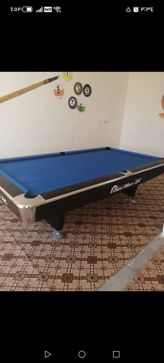 تم وصول وجبه من البليارد المستخدم ول جديد 🎱
 ويوجد كادر نصب وادامه جميع طاولات البليارد بغداد وجميع محافضات العراق   🎱🇮🇶ويوجد جميع مستلزمات البليارد وملحقاته 🎱 لاستفسار ***********
