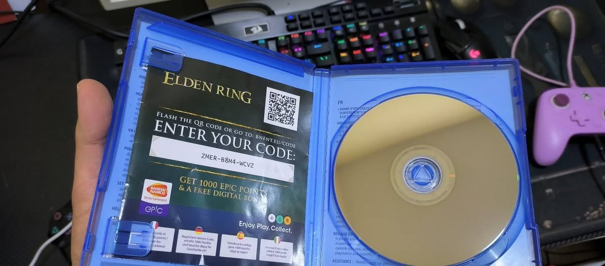 السلام عليكم
.
قرص ELDEN RING PS5 سعره مع التوصيل 36 القرص نضيف بحاله جديد تختيمه وحده تجيني للبيت تاخذه ب30 
.
عنواني بغداد حي القاهره قرب جامع النداء وموجود توصيل جميع المحافظات


**إذا كنت صاحب هذا الإعلان وتريد حذفه لأي سبب، رجاءا أرسل رسالة إلى الدعم الفني**
