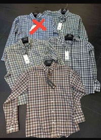 قميص تركي • كاروهات • مقاس S-XXL