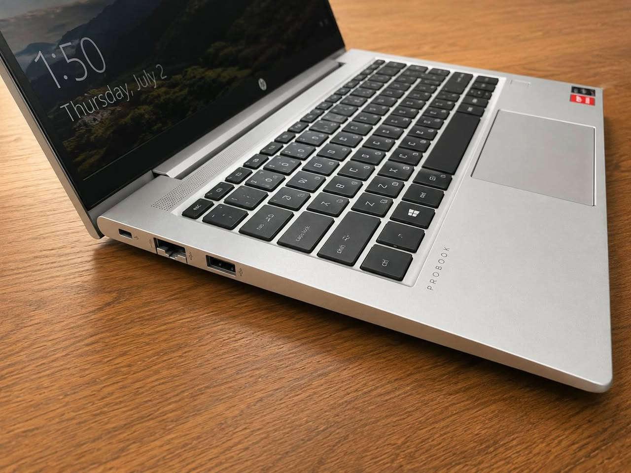 لابتوب HP PROBOOK 445 G9
اللابتوب الرائع من HP  ذو الاداء العالي
🌀🌀🌀🌀🌀🌀🌀🌀🌀🌀🌀🌀
السعر 325 الف دينار 
المواصفات : 
💧حجم شاشة 14.0 fhd
💧معالج رايزن فايف 5250 AMD RYZYN 5
💧 رام 8 كيكا DDR4  قابل للتطوير 
💧 هارد  SSD-256GB  قابل للتطوير 
💧 كرت شاشه AMD مدمج بالمعالج 
💧باتري ليثيوم 
💧 كيبورد  عربي انكليزي بأرقام جانبية 
💧ويندوز  10

............................................
ملاحظة :
- حالة اللابتوب مستعمل نظيف جدا 90% نظافة او اكثر 
الملحقات :
- شاحن 
- حقيبة 
- ماوس 
........................................

رقم التواصل : ***********
