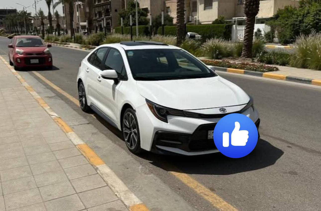 كورلا 2022 SE فول للاخير 
بدون حادث كلين 
ماشية 32 الف بس حقيقي 
السيارة بيها 3 قطع كلير بس بدون فتح من امريكا 
و صور الحادث مرفقة 

سلايت 
بصمة
رادار
شفتات ستيرن
كشنات خياط
و الخ من المواصفات 
رقم بغداد بسمي 
16500$ 

للبيع 
***********
