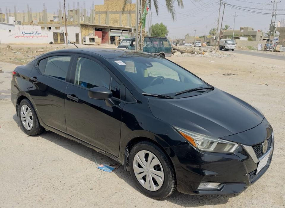 نيسان فيرسا موديل 2021
حادث امامي 
كفالة كير ومحرك 
مواصفاتها شاشه كامره حساسات اماي خلفي 
رادار امامي توفف ذاتي كروس مثبت سرعة 
العنوان حلة 
السعر ٩٥ ورقة 
تواصل  ***********

