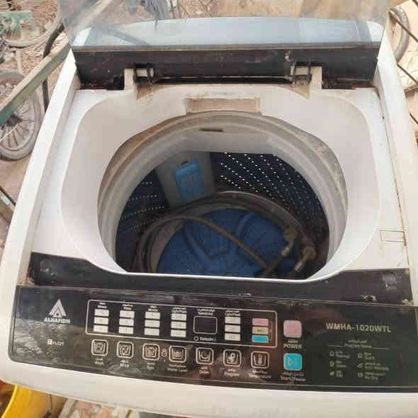 غسالة الحافظ 12كيلو عطلها بماطور تصريف المياه للبيع (***********)
