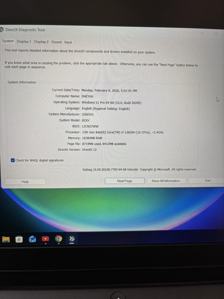 لابتوب لاينوفو LOQ5 
كارت شاشةRTX  4050 
Core 7 13629H 
Ram 16 
راح اراوسها ب M2  mac book air


**إذا كنت صاحب هذا الإعلان وتريد حذفه لأي سبب، رجاءا أرسل رسالة إلى الدعم الفني**