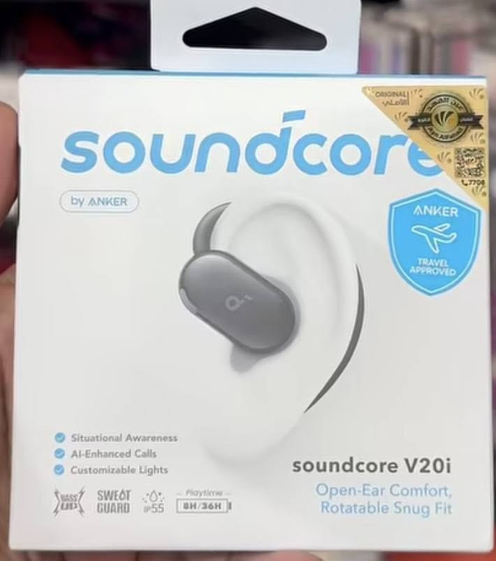 توفرت منتجات انكر ضمان عين الفهد 
باور بانك Anker Zolo (10K, 22.5W)
R60inc
R50inc
R50i v20i
سماعة انكر طوق ساوندكور لايف U2i


**إذا كنت صاحب هذا الإعلان وتريد حذفه لأي سبب، رجاءا أرسل رسالة إلى الدعم الفني**