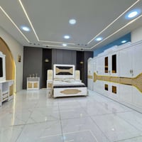 غرفة مرمري • ٧ قطع • توصيل مجاني بغداد