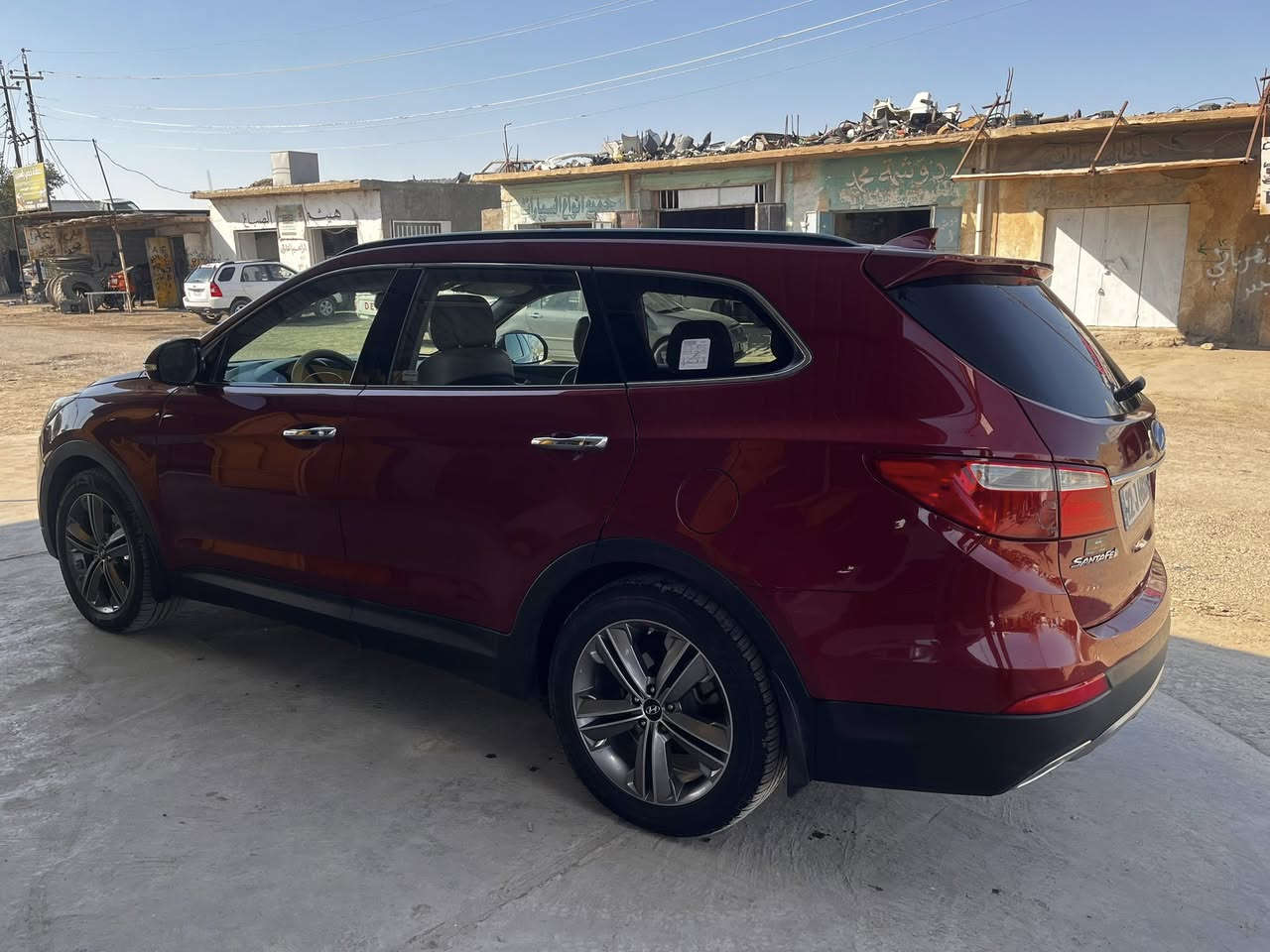 للبيع سنتافي 2016 وارد امريكي صبغ بنيد بدون دواخل 7 راكب ماشيه 200 الف 6 سلندر سياره متعوب عليهه ادامه كامله مال جناي السعر 155 وبيها مجال / للاستفسار *********** / ***********
