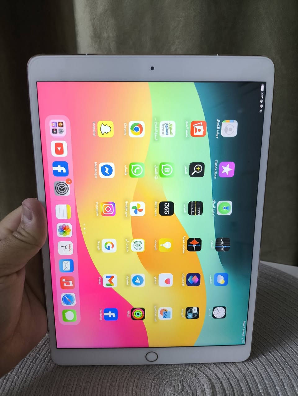 آيبــاد برو 10.5 إنـــج
ذاكرته ٢٥٦.    شخط مابي مكفوووول من كلشي
شاشة خرافية بحجم 10.5 إنج 
أداء سريع بمعالج A10X Fusion 
يشغلك الألعاب الثقيلة بدون لاگ 
ذاكرة 256 السعر 230 الف وبي مجال


**إذا كنت صاحب هذا الإعلان وتريد حذفه لأي سبب، رجاءا أرسل رسالة إلى الدعم الفني**