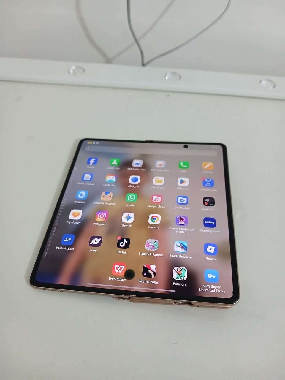 Honor 
V3
512 /12
كلشي واضح بلصور
ضرر بكلا الشاشتين
نسخه عالمي 
دبل خط
  عربي بل كامل 
كل شغال شرط الفحص وضمان
كامرات اتصال واي فاي شحن 
بدون ملحقات فقط تلفون 
بسعر x9d
450 الف قفل 🔐 🔐 🔐
بغداد الكرخ 
يوجد توصيل
***********
