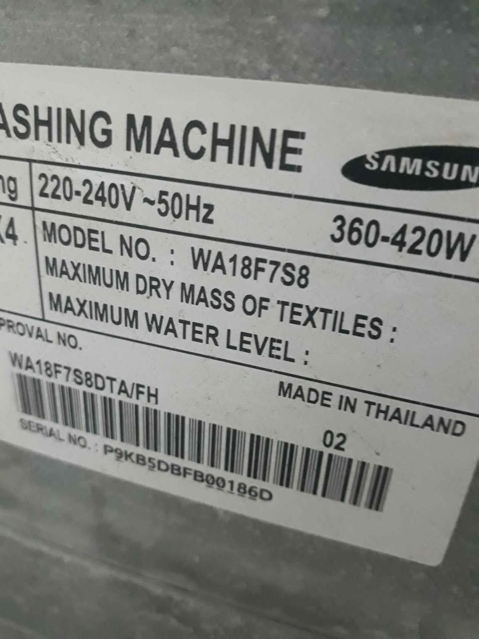 غسالة سامسونك فول اتماتيك انفيرتر  حجم ١٨ كغم  كبير تغسل بطانية مكفولة من اي تصليح او خلل السعر ٢٧٥الف


**إذا كنت صاحب هذا الإعلان وتريد حذفه لأي سبب، رجاءا أرسل رسالة إلى الدعم الفني**