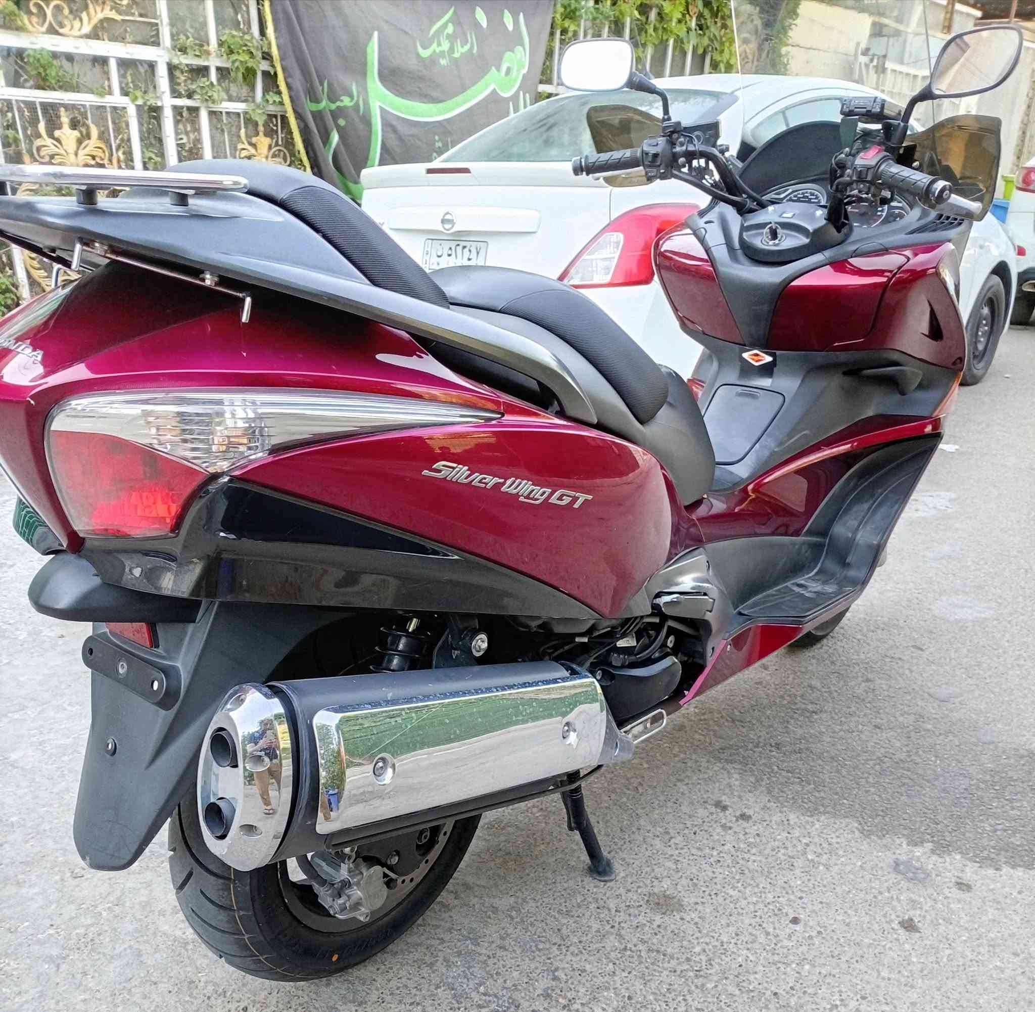 السلام عليكم
سلفر ونج GT 400
ماشية 36
مكفولة كفالة عامة
فول مواصفات 
للاستفسار 
***********
رسول الربيعي
بغداد البلديات تقاطع المرور
