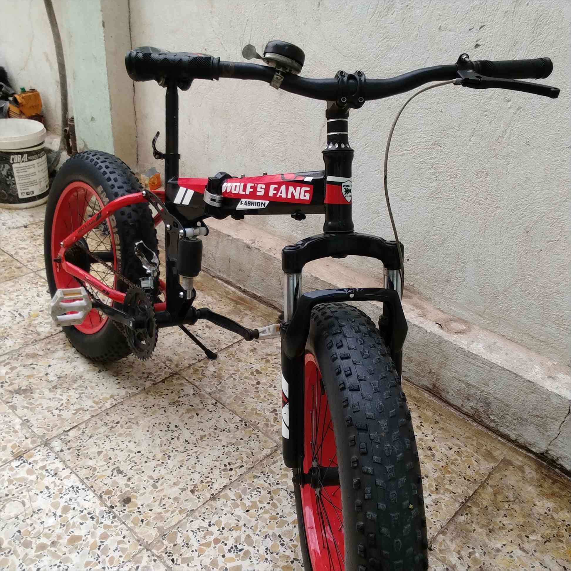 بايسكل دبابه حجم 20 للبيع في كربلاء حي الرساله تواير حجم كبير دبلات لون احمر واسود  سعره 100 بي مجال


**إذا كنت صاحب هذا الإعلان وتريد حذفه لأي سبب، رجاءا أرسل رسالة إلى الدعم الفني**
