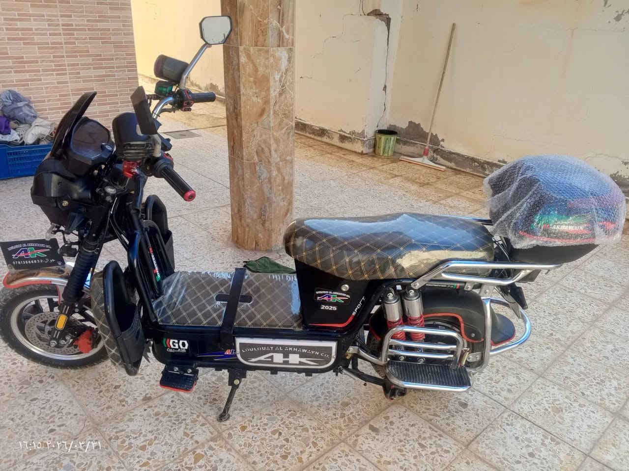 ماطور أخوين 25  /6باتري جديد كرتون أقل من شهر استخدام بطاريات ولي  كهربائيات كفاله وعقل كفاله 
مكفول بل كامل وسرقه السعر 650 وبي مجال قليل 
*********** ابو ابراهيم النعيمي
