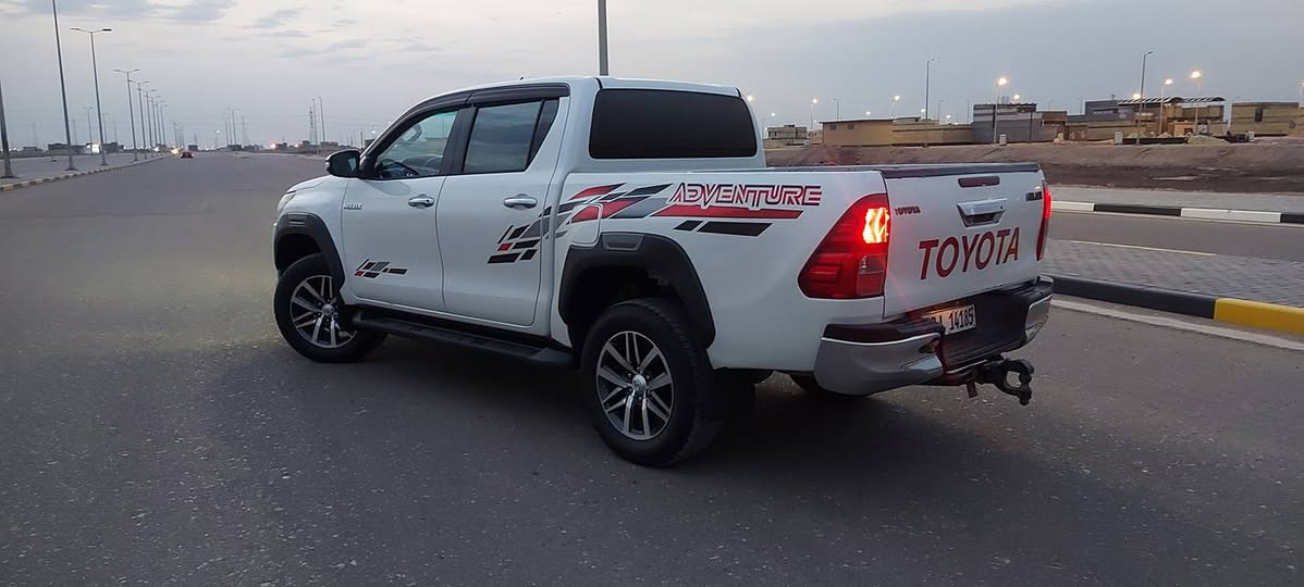 سلام عليكم هايلوكس اوربي 2017 كاز
مكفوله ضربه صبغ تبديل مكينه كير تخم تاير جديد

كير عادي السعر 185

 كلشي مكفول السياره جاهزه

 مكان البصره ***********
