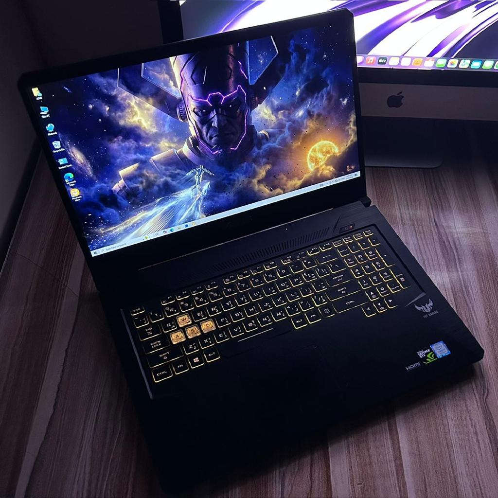 وحش الألعاب والمونتاج والتصاميم والبرامج الهندسية 🔥💚❤️

لابتوب Asus TUF Gaming FX705GM_FX86SM 

شاشة عملاقة 17.3 انج (دقة Full HD) + تردد الشاشة 144 هيرتز 

معالج كور i7 - جيل 8 - فئة H الخاصة بالألعاب والبرامج الثقيلة.

رام 16 كيكا DDR4 

هارد 512 كيكا نوع SSD NVMe KINGSTON SA2000M (أحدث و سرع من SSD العادي إللي هو أصلاً سريع)

كارت شاشة #خارجي NVIDIA GeForce GTX 1060 حجم 6 كيكا (للإلعاب و البرامح القوية) مع كارت شاشة داخلي Intel UHD Graphics 630 حجم 8 كيكا

فول كيبورد عربي إنكليزي - ضوئي (RGB) بدرجة قوية 

#السعر 790 ألف مع #سيت_ملحقات_موضح_بالصور

#ملاحظة: ضمان إسبوع إستبدال فوري + يوصلك مغلف بكارتونه بكل عنايه وأناقة 🎁

مكاني بغداد (توصيل #مجاني بكل العراق)

*********** (موجود واتساب)
