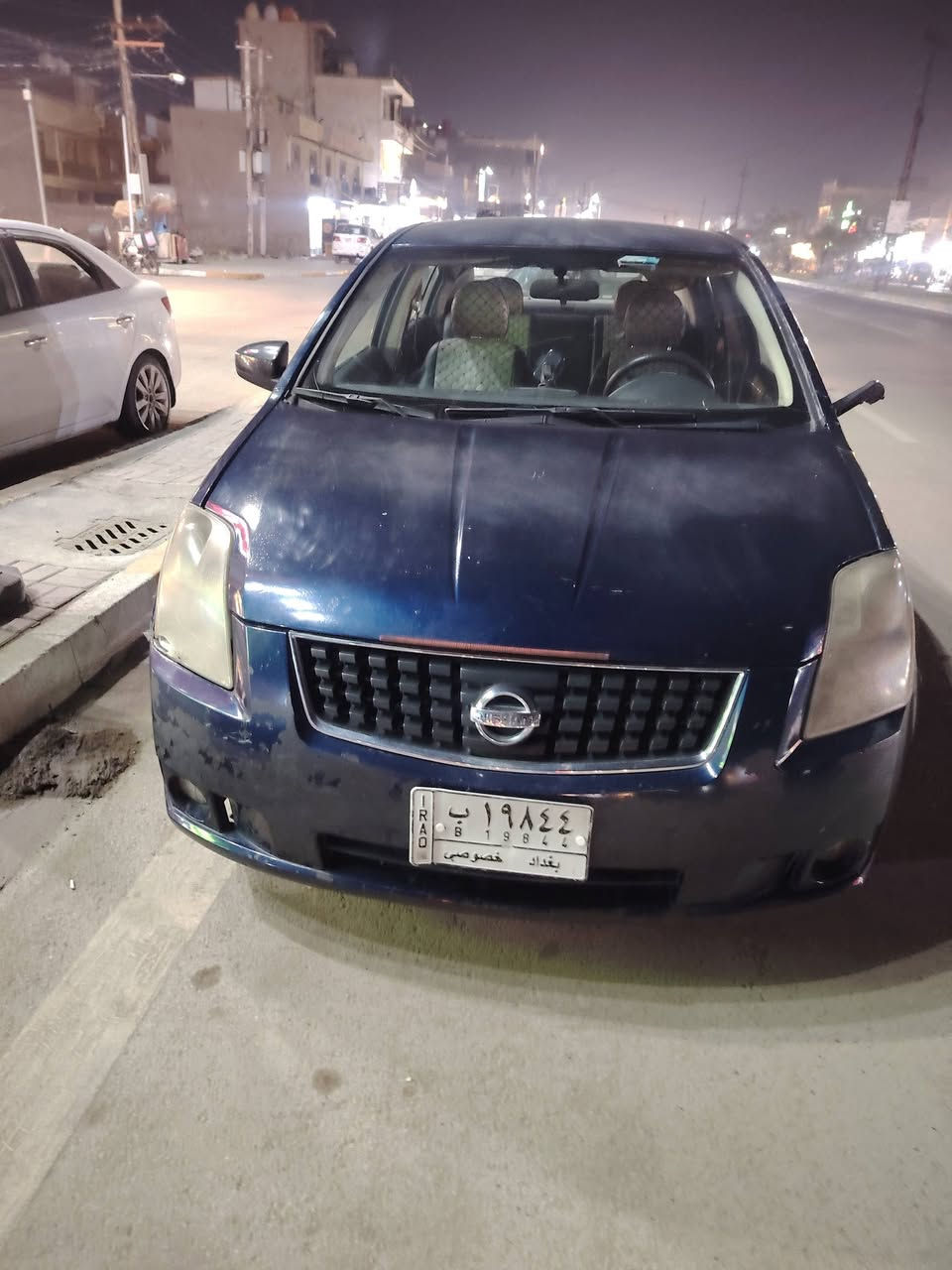 نيسان سنترا وارد خليجي ٢٠٠٨ سياره صبغ عام بيه وبيه نقوصات  محرك جديد شاده قبل فترا  سعر ٥٥  ***********. ما اعرف شبيه حادث ال يجي هوه يفحصه
