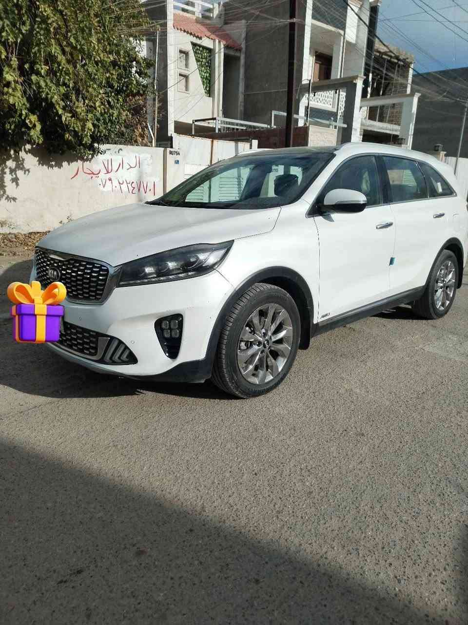 السلام عليكم
سورنتو خليجي 2019 بحالة الوكاله
السياره مكفوله كفاله عامه استلام شركه العامه المالك الاول
فول موصفات
بصمه ابواب وتشغيل
بانوراما شاشه
صندوك كهرباء
ويل كروم
وبعد كومة مواصفات اعلى فئه بالخليجي
السياره بيه تخم تاير يوكوهاما جديد

السياره رقم بغداد تحويل مباشر
السعر ٢٦٥ وبيه مجال المكان بغداد
الشراي يتصل ***********
