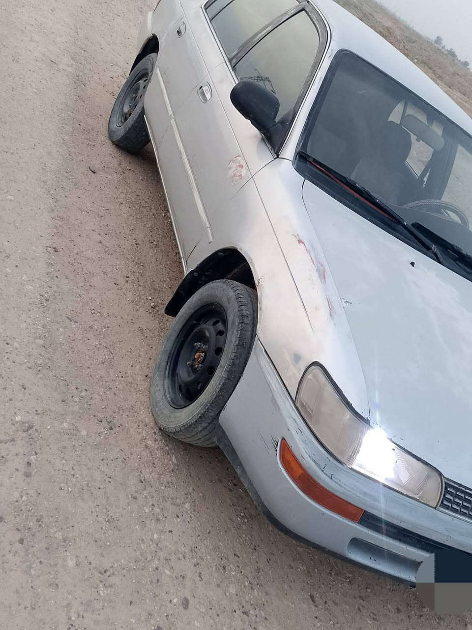 يالله للبيع كورله موديل 1994كير محرك جديد حداديه جديده بيهه قطعتين صبغ سنويه صاقطه  سعر 50وبيه مجال مكان السياره صلاح الدين الضلوعيه ***********
