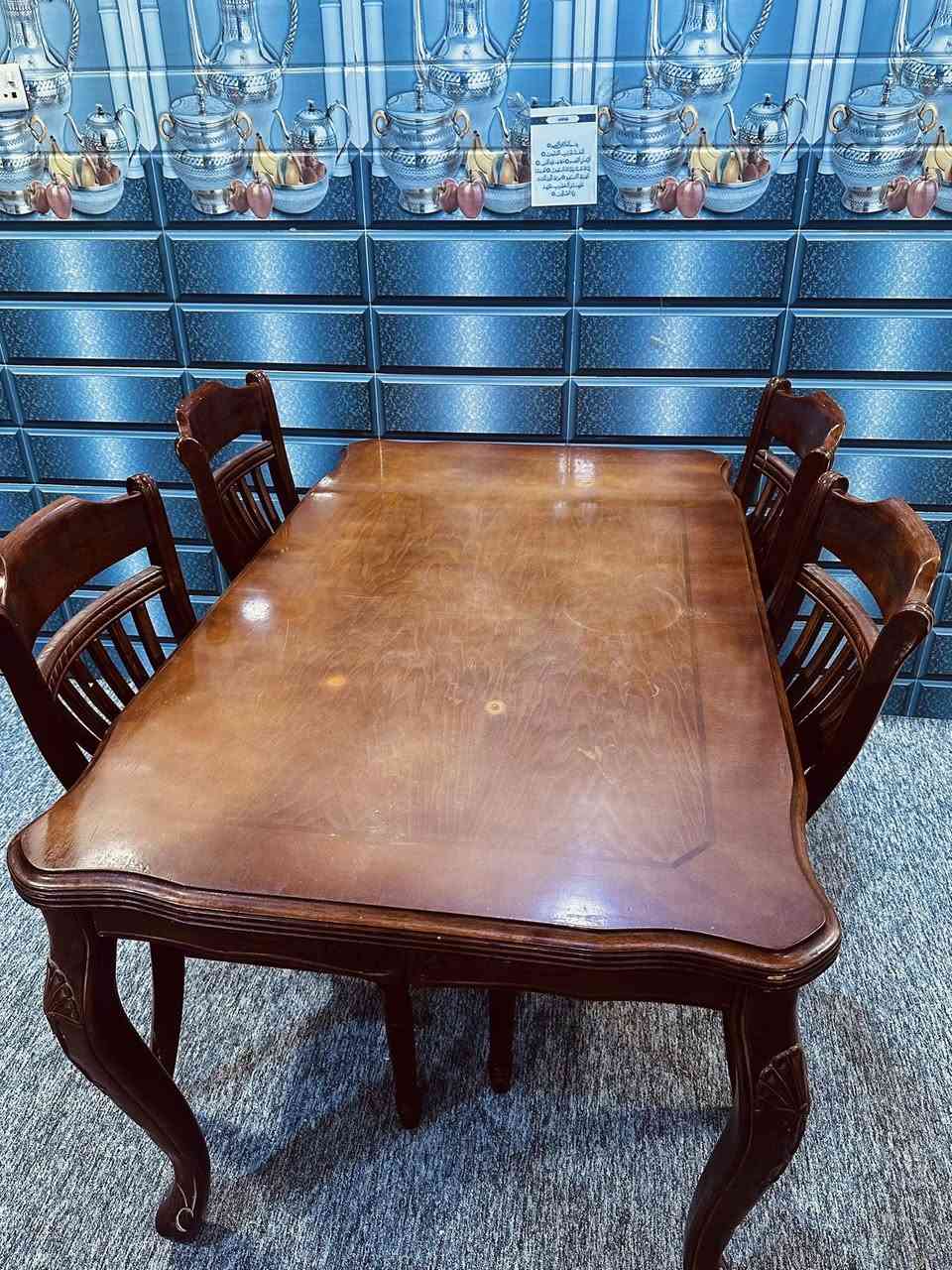 ميز طعام صاج ب150
***********
