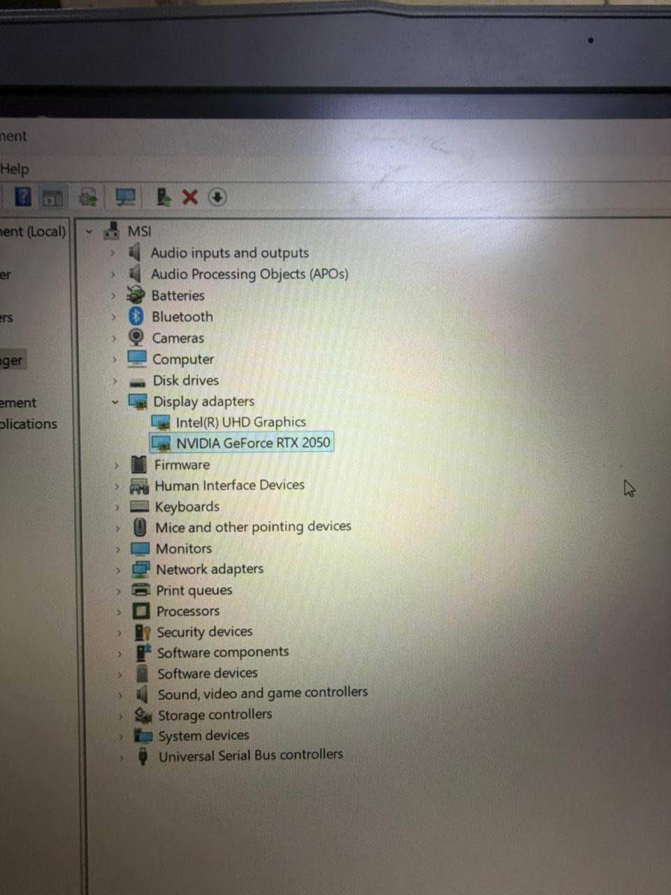 لابتوب العاب من MSI بمواصفاة قوية وممتازة لتشغيل الالعاب والمونتاج 
Cpu:i5 12450H 
Ram:8gb  قابل للتطوير 
Gpu Rtx2050 
Hard 512 ssd
يمتاز بشاشة FHD 144hz 
السعر 800 وبي مجال بسيط
مكاني بغداد بارك السعدون
لا يوجد توصيللل***
المشتري يجي يفحص وياخذ 
الجهاز شبه جديد استخدام شخصي وقليل 
رقم الهاتف 
*********** واتساب متوفر 
(رجاءً لحد يكسر بالسعر مشترينه ب950 ومصار فترة بسيطة ) بغداد, العراق

