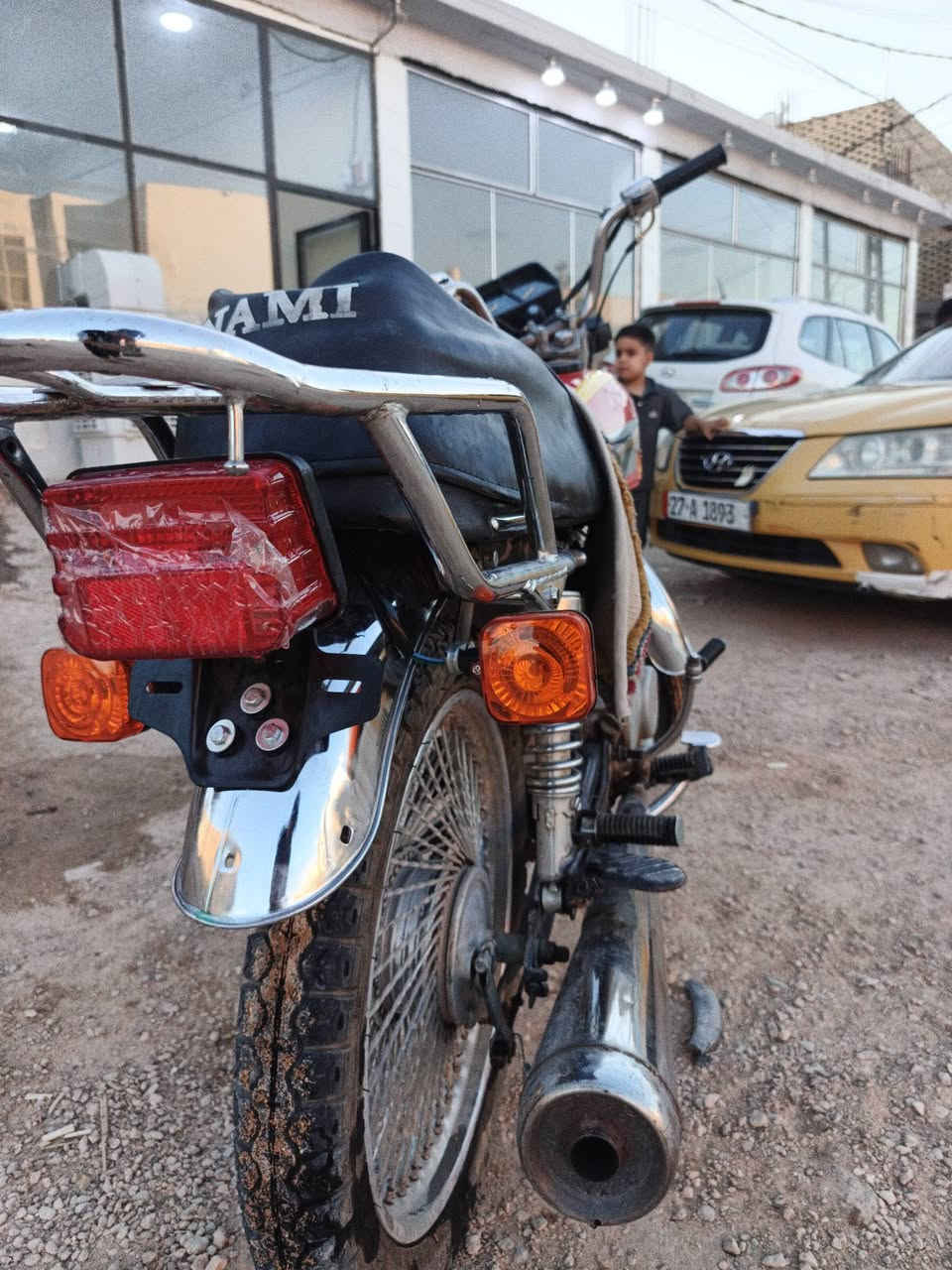 2019 أرشا
اصولي وكيلها الجنابي 
غراضها كله جديد ويل دبلات دشبول اشاير بكلايت 
تانكي وصفاحيات 
معمرة الدراجة 100% 
السعر 700
تواصل واتساب ***********
