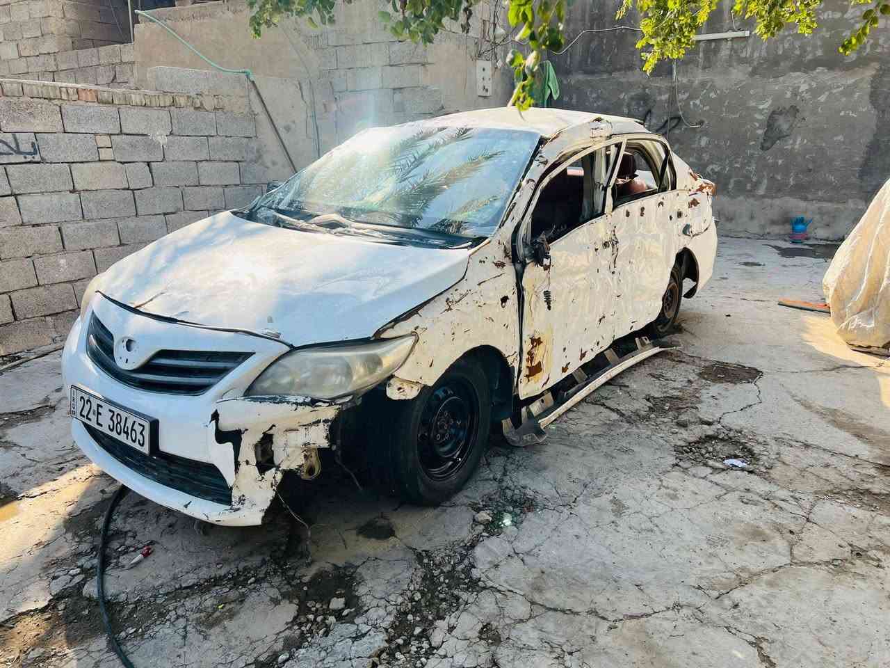 سلام عليكم اخوان للبيع كورلا موديل 2013 رقم اربيل دولي بسمي اخوان سياره تعرضت لحادث صفحه السايق كما موضح بلصور ابيع على حادثهه سياره شغاله مكاني بغداد سعر والاستفسار على الرقم ***********
