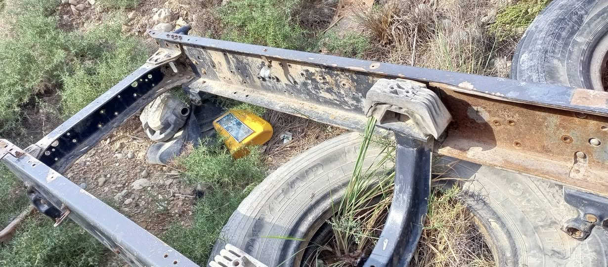 شاصي سكانيا موديل 95 مبطن مال سكس راس تريله للبيع مكفول طوله 7امتر///***********
