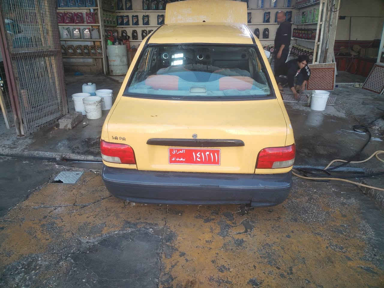 سلام عليكم سياره سايبه موديل ١١ مكاني كربلائي العامل ***********
