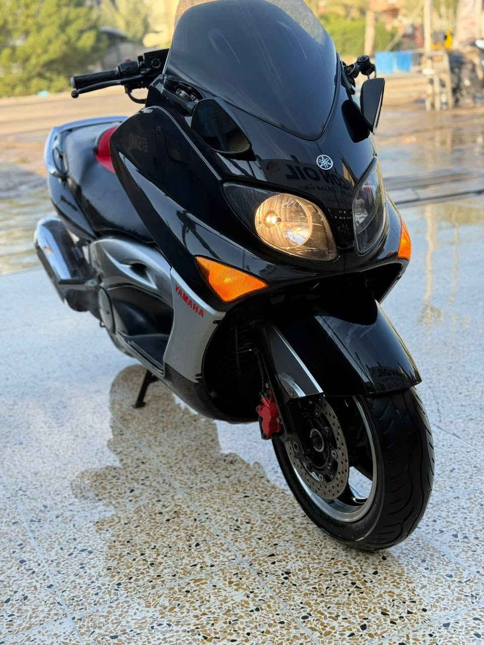 السلام عليكم تيماكس. 8 للبيع دراجه
نظيفه وحلوه شلعه معدل مكينه مفتوحه شراي الاتصال بغداد ***********
