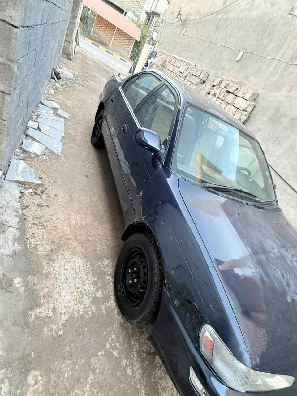 السلام عليكم سياره كورله لبيع مديل ٩٤ رقم بغداد الون حبري محرك جديد بل ضمان تبريد حداديه جديد كفاله من الكص وضربه ونقل  سعر ٥٠ بيه مجال عنوان نجف ستفسار ***********
