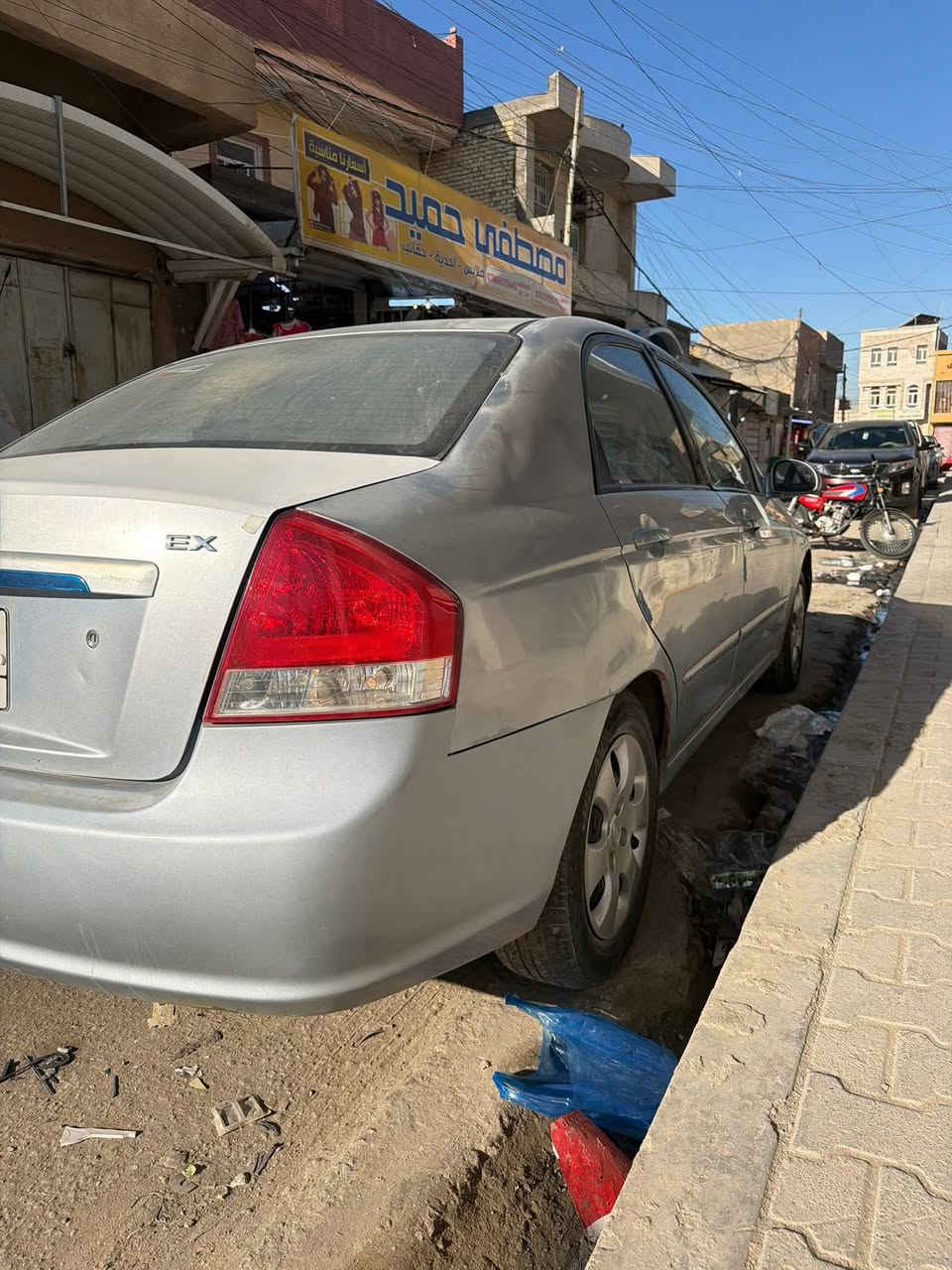 السلام عليكم
كيا سبكترا موديل 2007بيها 4قطع صبغ السعر70وبيها مجال

مكان السياره بالحله ***********
