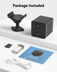 كاميرا مراقبة • غير مستخدم • ذاكرة ٣٢ جيجا