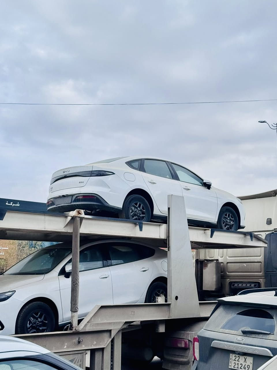 ﷽

‎(مجموعة شركات فراس الحمداني اربيل شارع ١٠٠ م )

بتأريخ 28/01/2026

‎تم وصول مجموعة متنوعة  من سيارات
 
BYD SEAL 05
  
BYD QIN PLUS

BYD DESTROYER 05
الشاشة قلابة

موديل 2025

ابيض داخل ابيض

عداد المسافة ( زيرو ) 

‎ الى فرع شركتنا في اربيل شركة فراس الحمداني    

العنوان : 

‎اربيل شارع 100 م مقابل الشركة العامة لتجارة المواد الغذائية

للاستفسار والاتصال على قسم المبيعات :

‎ ابو علي  

***********
***********

حواس 

***********
***********

زيد

***********
