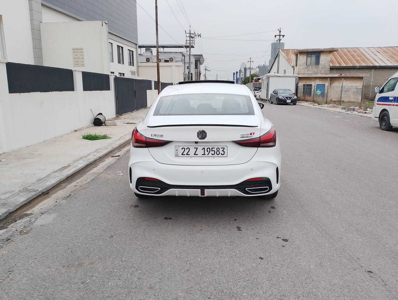 MG GT 2025  FULL 
***********
موديل 2025
فول مواصفات
بوياغ تةنك
بصمة _سلايت
شاشة بيلاد 
10 هةزار رويشتووة _هيچي نية 
سعر:122$
شوين هةولير 
موبايل واتس 
***********
