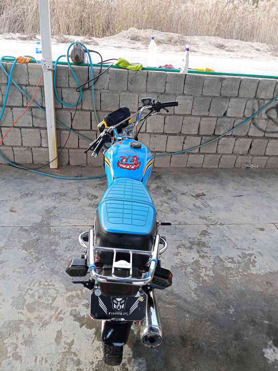 سلام عليكم للبيع تايكر 24شلعه ومعدل مكينه تخبل كهربائيات شغاله السعر 600مكلف بنشر رقم صاحب دراجه ‏‪***********‬‏
