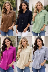 قميص نسائي • تركي أصلي • مبيعات جملة