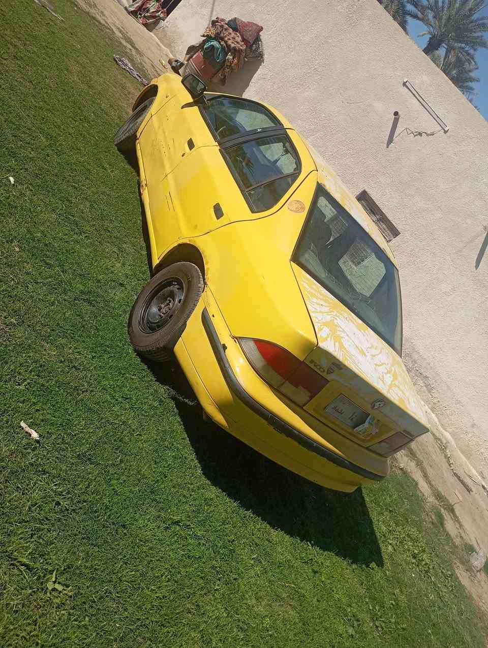 سلام عليكم عيوني سياره البيع موديل 2010 كير اومحرك نضيف مكفول من كلشي اصبغ مل شركه بس خلل بل باب المامي ايج بصيط ***********
