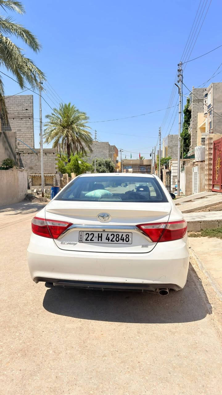 سلام عليكم كامري موديل2017 امريكي مكينة 2500حادثها بنيد بدون دواخل
وبيها كلير لمعه اثر شخوط شرط بدون دواخل وين ميعجبك تفحص افحص بدون اي ضررر  صور الحادث مرفقه مع الصور وسونار
فئة se فول مواصفات عدا البصمه رقم اربيل الجديد تريد وكالة تريد تحويل سيارة جاهز صدر مكينة كير تبريد ثلج بشرط بدون اي نواقص
سعر سيارة 129ورقه وبيها مجال بسيط حك الجيه مكان سيارة ديالى
 بعقوبة المركز او بغداد الاعظمية للأستفسار ***********
