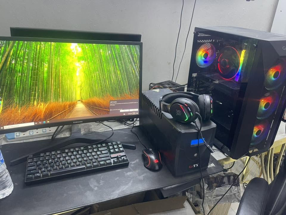 سلام عليكم شباب
تجميعة للبيع
i5 13400
Gigabyte H610
Ram 16 3200 rgb
Rtx 3060 12G Galax
SSD 1t
Power 700w
شاشة Samsung 24   144h
كيبورد ريد دراكون
ماوس ريد دراكون
سماعات
UPS 1500
كرسي كيمنك
التجميعة مستعملة مفحوصة وشغالة
ع الفحص والضمان
السعر مليون و٢٠٠ الف
بغداد العطيفية يوجد توصيل


**إذا كنت صاحب هذا الإعلان وتريد حذفه لأي سبب، رجاءا أرسل رسالة إلى الدعم الفني**