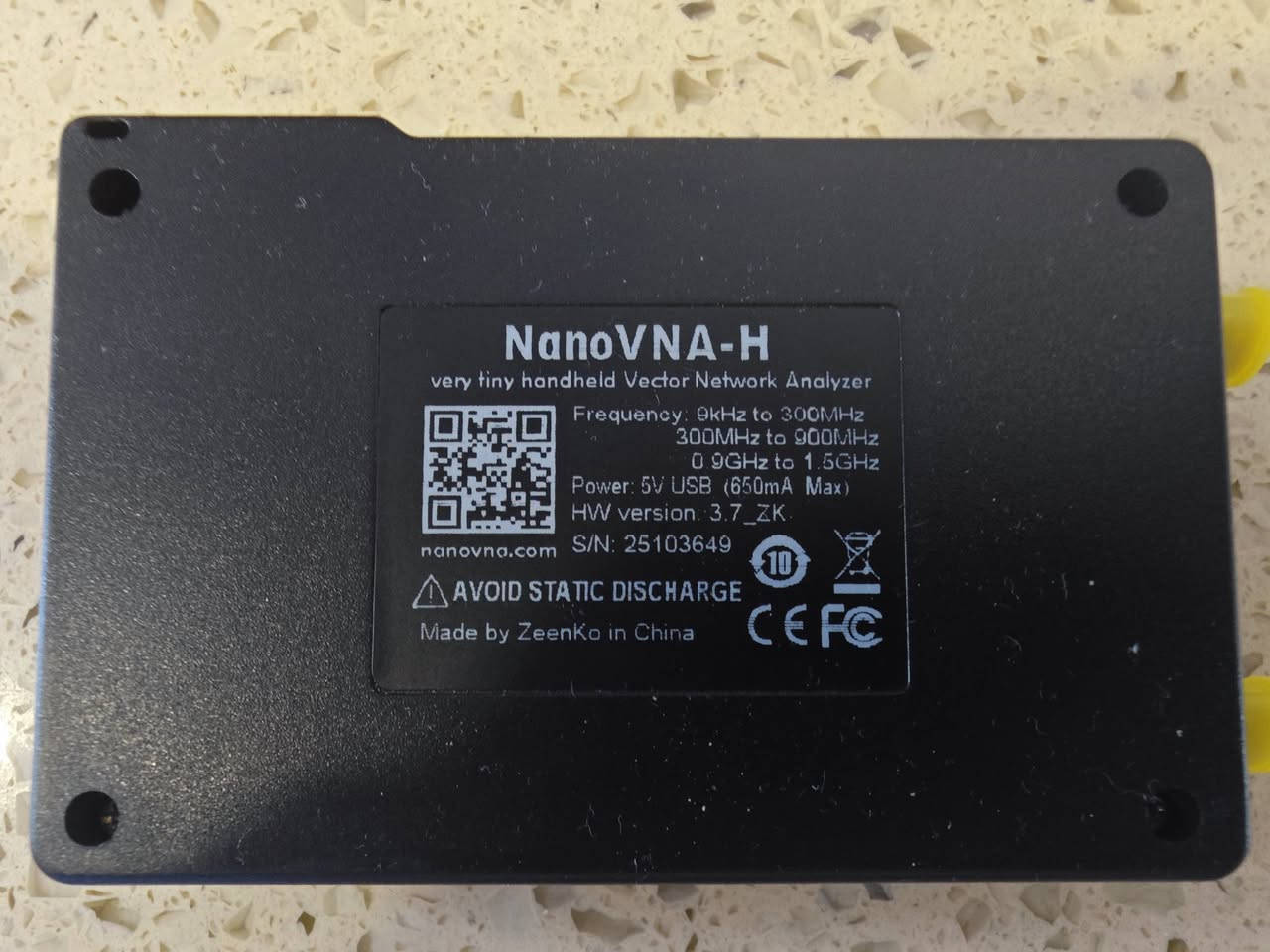 متوفر nano vna  مع كامل الملحقات وشاشته لمس ويمكن ربطه على الهاتف و للاستفسار تفضل خاص


**إذا كنت صاحب هذا الإعلان وتريد حذفه لأي سبب، رجاءا أرسل رسالة إلى الدعم الفني**